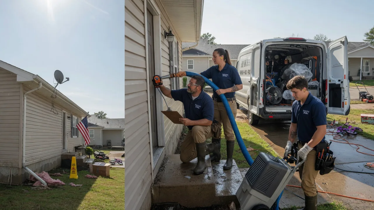 Ceiling Water Damage Restoration in Penelope, TX near me